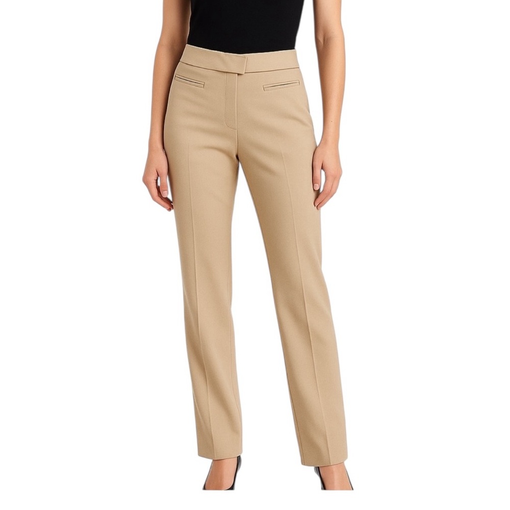 Alvin Valley Tan Low Waist Dress Pants